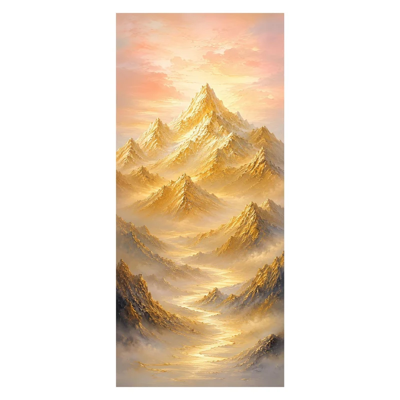 Majestisches Berglandschaft Kunstdruck für Wände