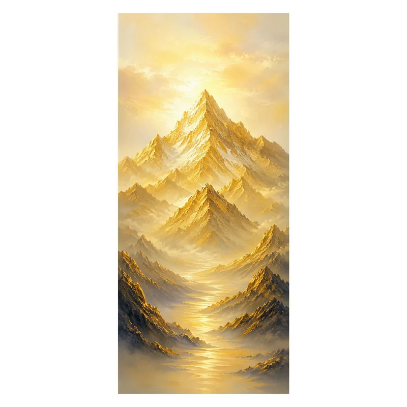Majestisches Berglandschaft Kunstdruck für Wände