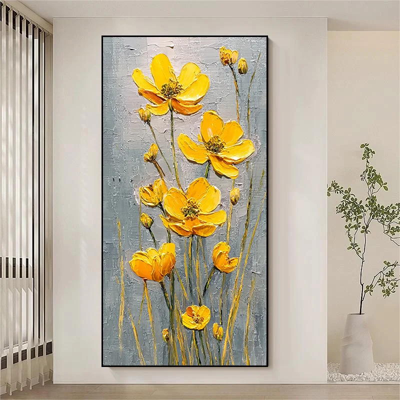 Florale Wandkunst Leinwanddruck