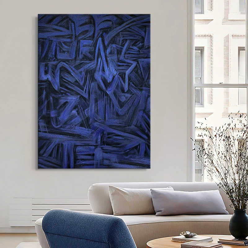 Abstracte Ausdruck Leinwand Kunstwerk für Innenräume