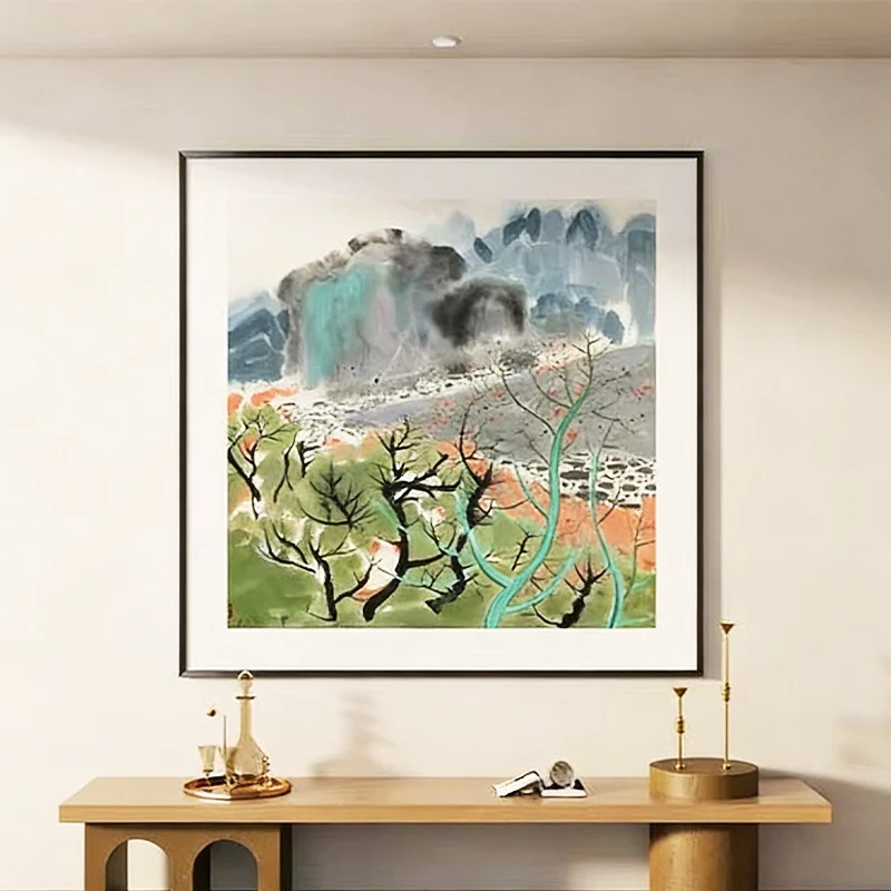 Künstlerische strukturierte Leinwand Wandkunst
