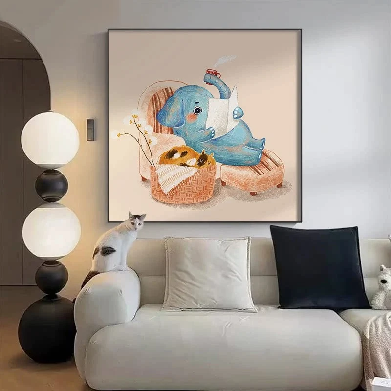 Verspielt Sternen Kinder Wandkunst