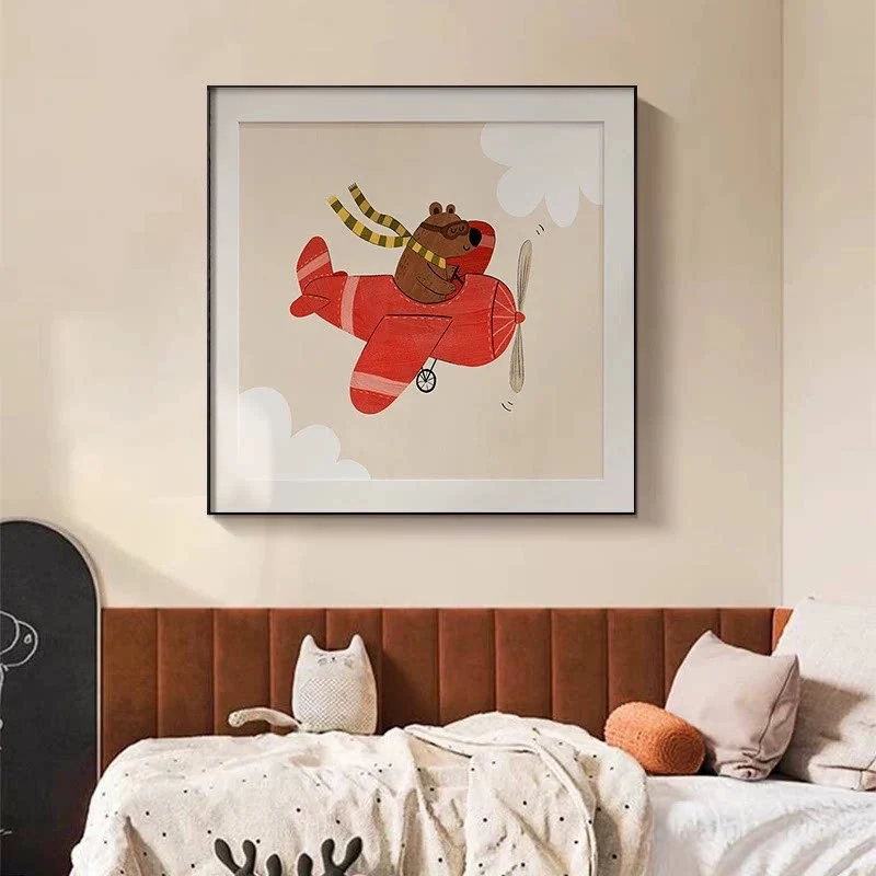 Verspielt Sternen Kinder Wandkunst