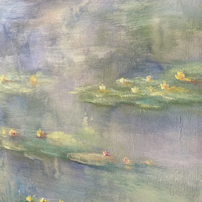 Wasserlilie Leinwandkunst für das Zuhause