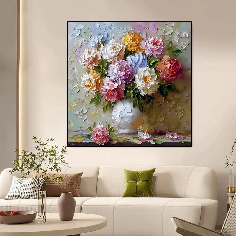 Floral Ölmalerei Wandkunst