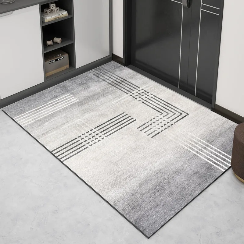 Geometrisches Muster Dekorativer Teppich