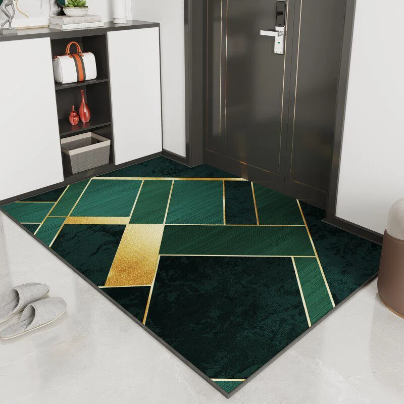 Geometrisches Muster Dekorativer Teppich