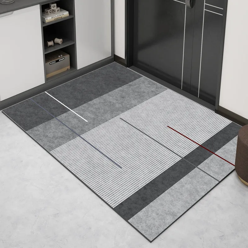Geometrisches Muster Dekorativer Teppich