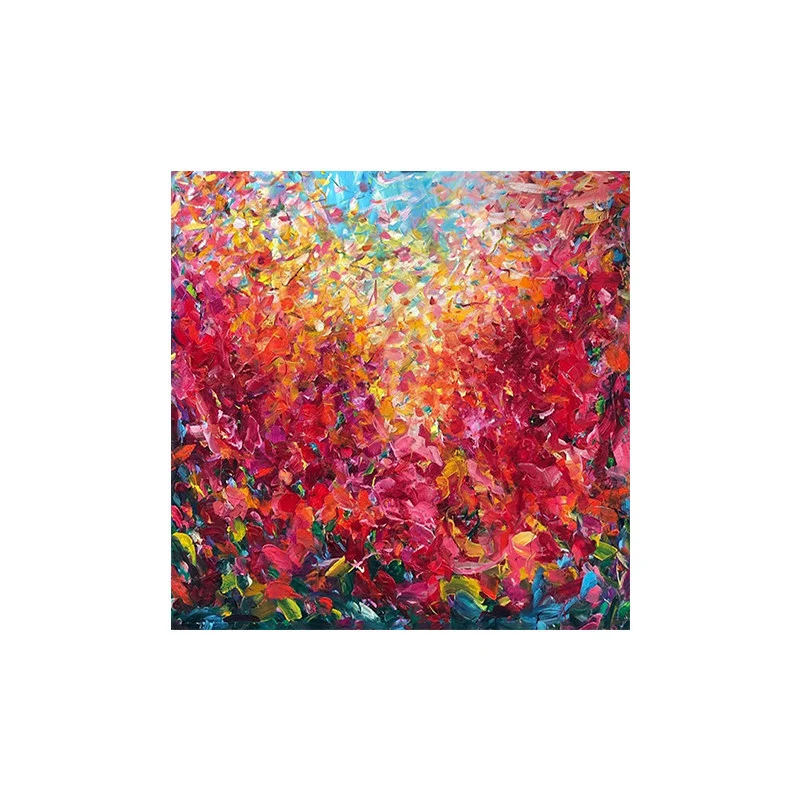 Vibrante von der Natur inspirierte Leinwand Wandkunst
