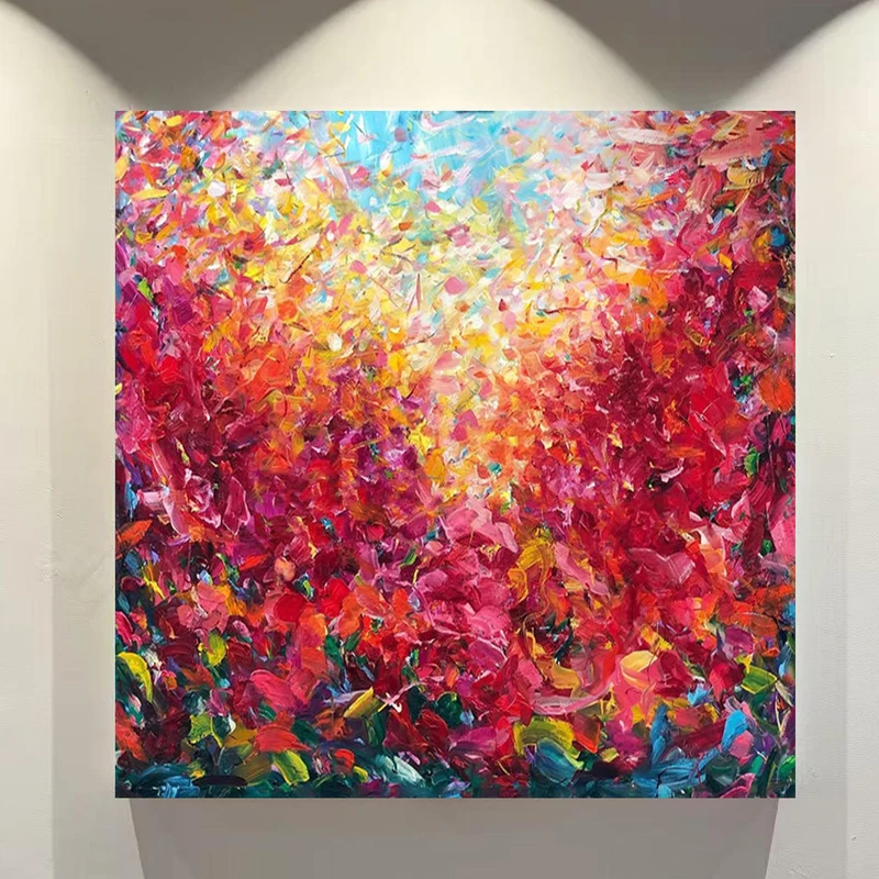 Vibrante von der Natur inspirierte Leinwand Wandkunst