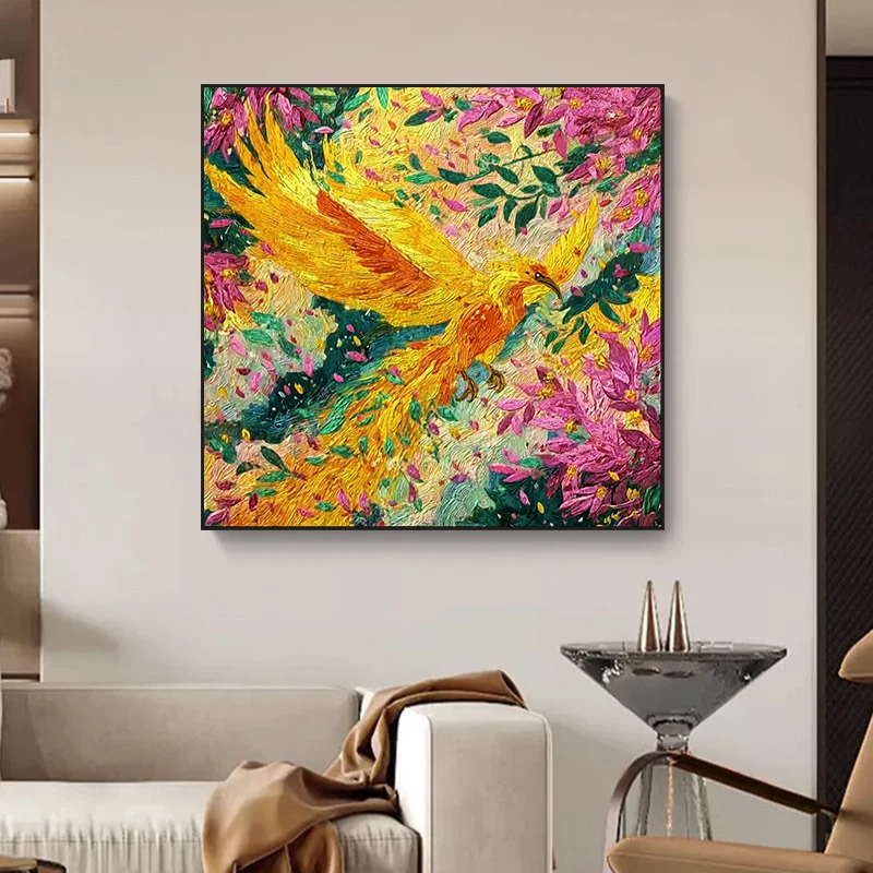 Florale Inspiriertes Leinwandkunstwerk