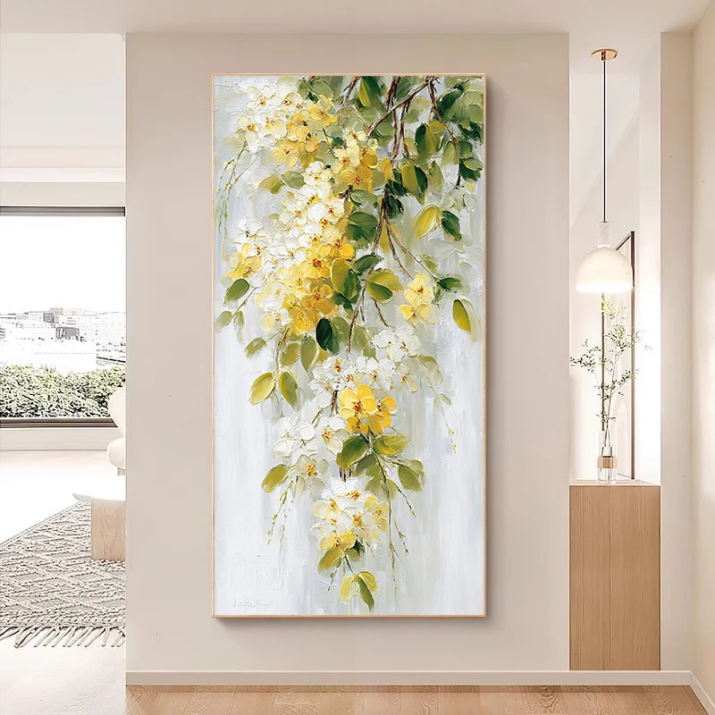 Floral Impressionist Leinwandkunst