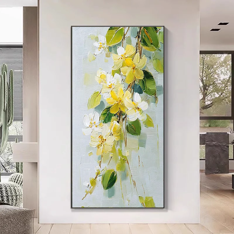Floral Impressionist Leinwandkunst