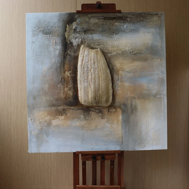 Texturiertes Wandkunstwerk
