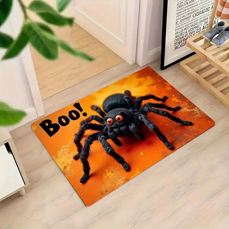 Fun Halloween-Themen-Spinnen-Badezimmermatte