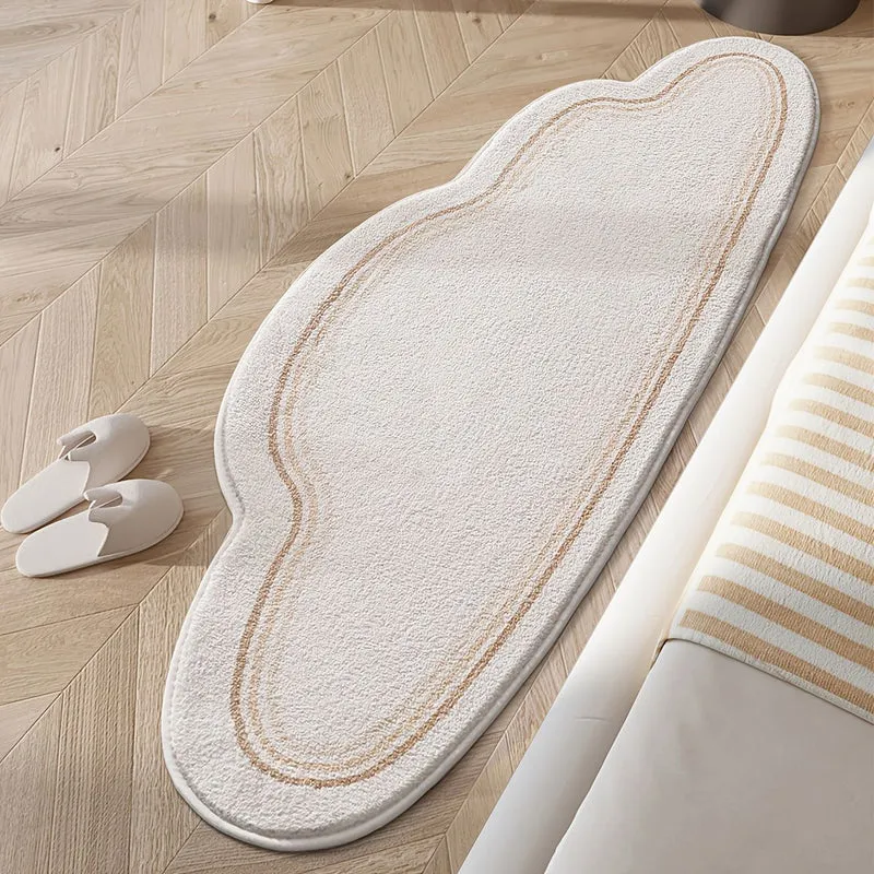 Stylischer floral gemusterter Teppich