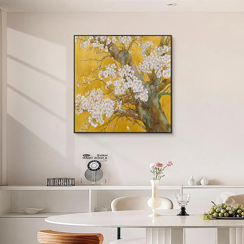 Blumenblüte Leinwand Wandkunst