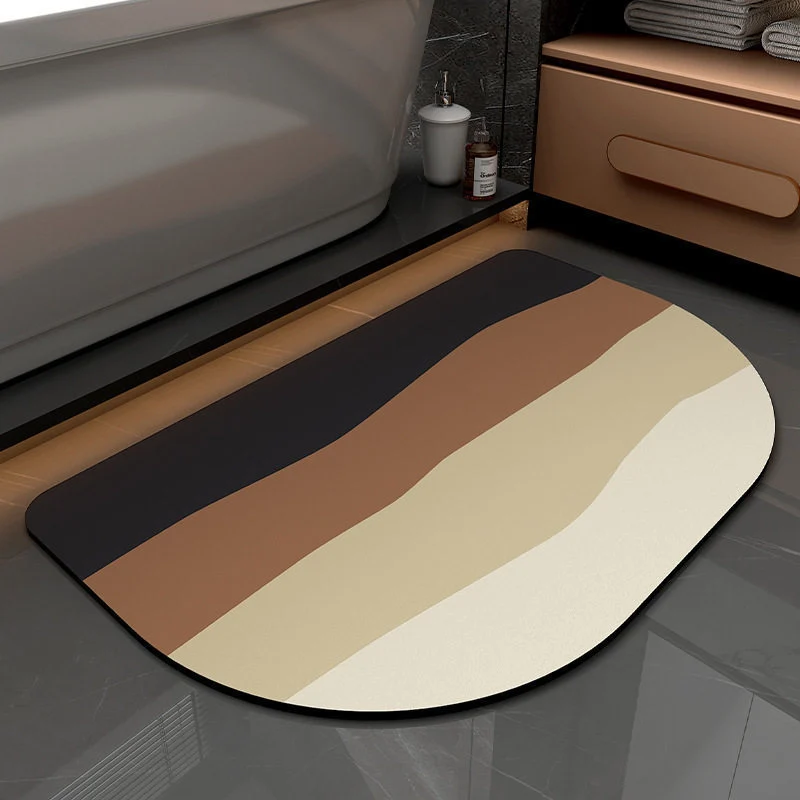 Stylische Badezimmermatte
