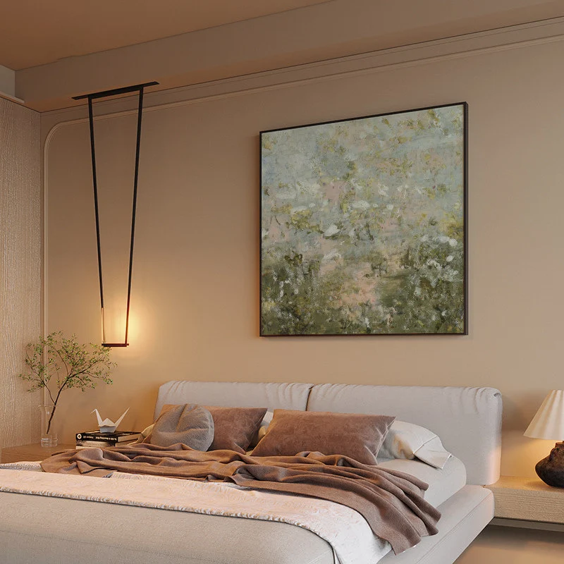 Florale abstrakte Wandkunst