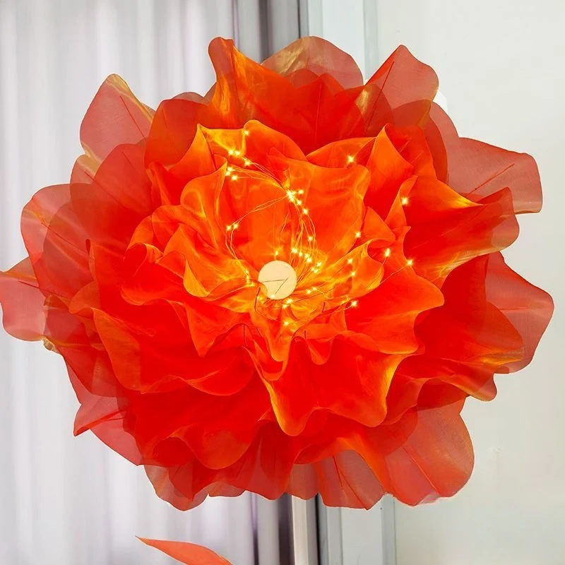 Dekorative LED Blumen Wandkunst