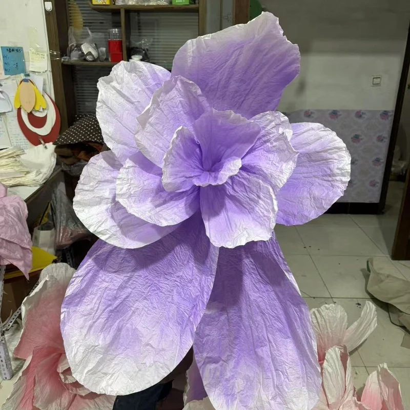 Dekorative Große Papierblume