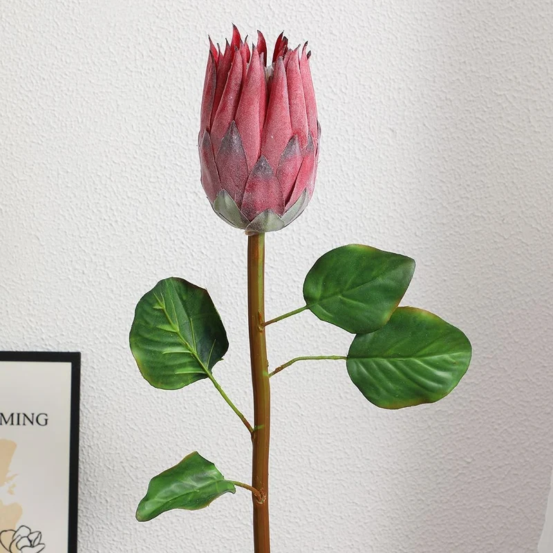 Lebensnahe dekorative Lotusblumenstängel
