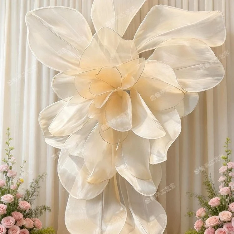 Lifelike Dekorative Florale Skulptur