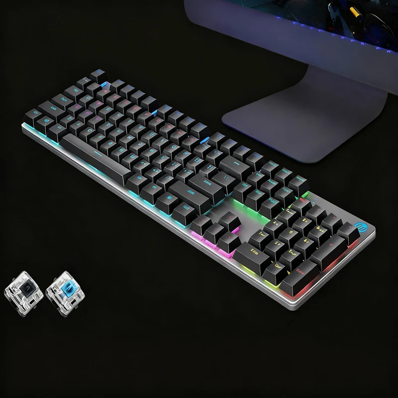 Mechanische Gaming-Tastatur mit Beleuchtung