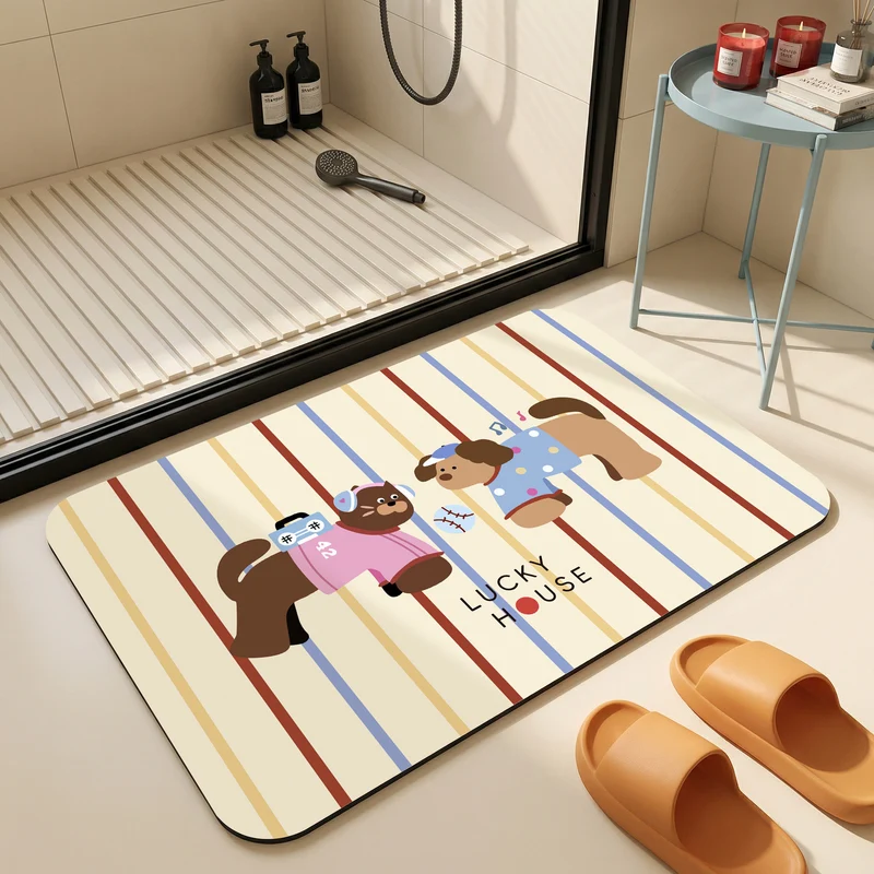 Verspielt katzen-themed Indoor-Matte