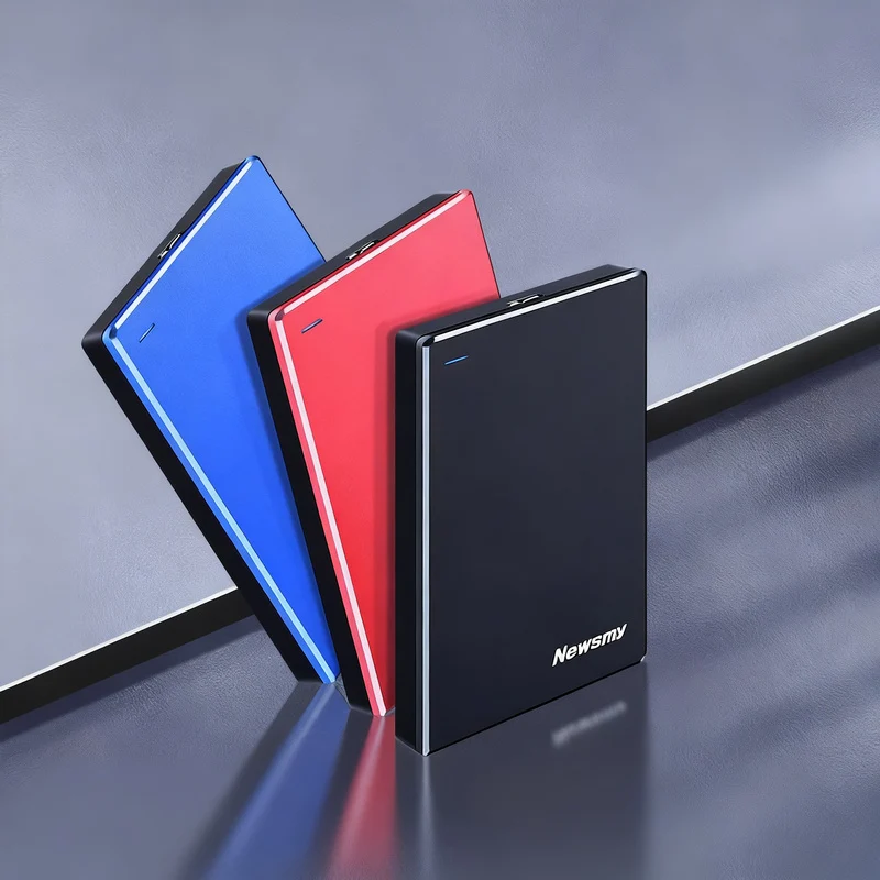Mobile Festplatte, bis 1TB, Kunststoffgehäuse