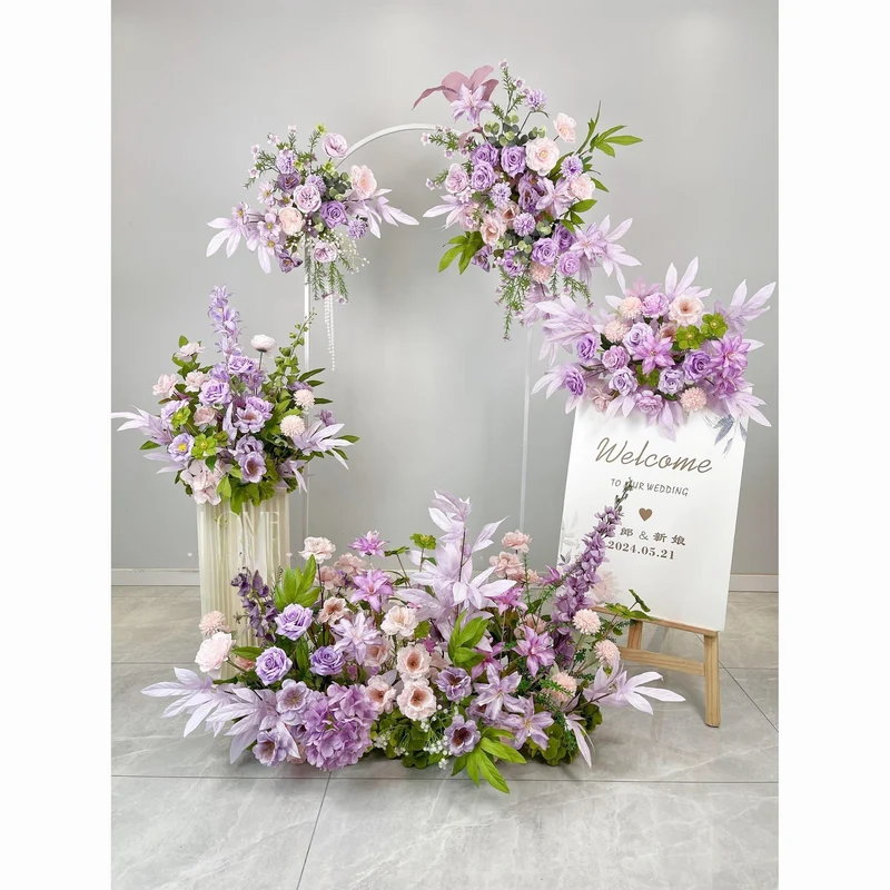 Elegantes Hochzeitsblumen-Dekorationsset