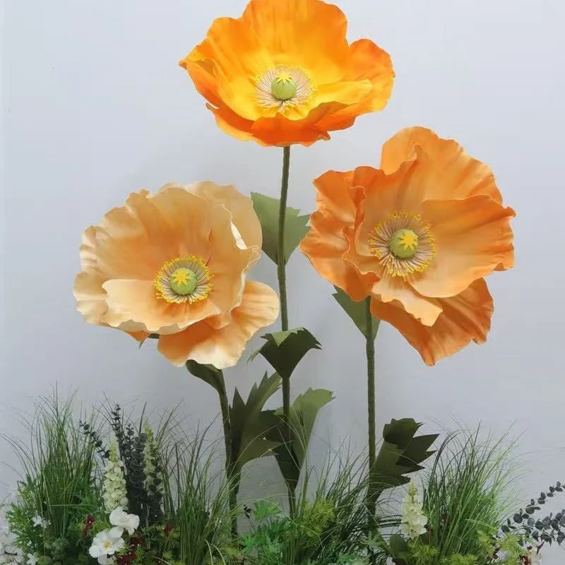 Elegante große Papierblumenanordnung