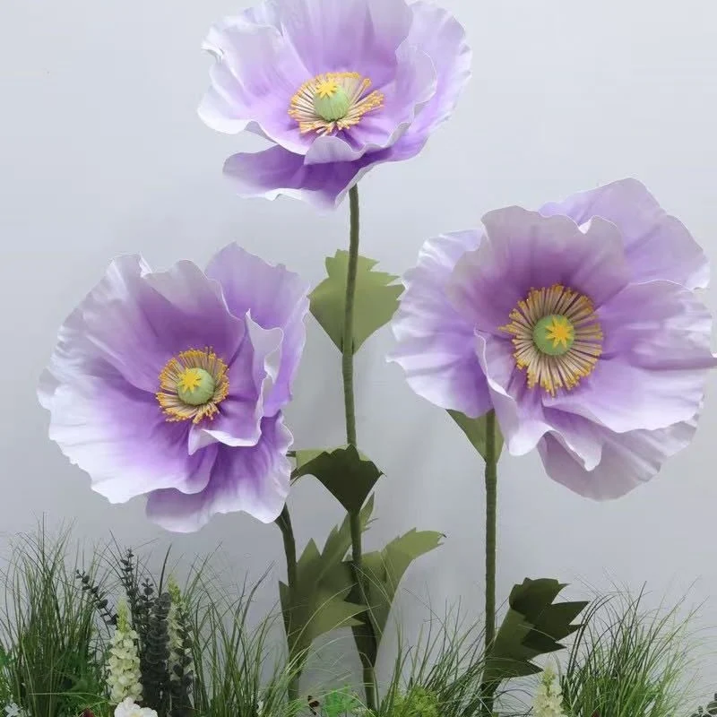 Elegante große Papierblumenanordnung