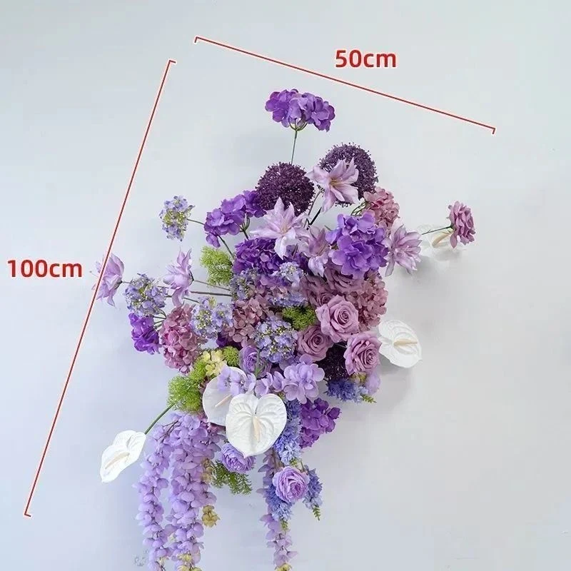 Elegante hängende Blumenarrangement