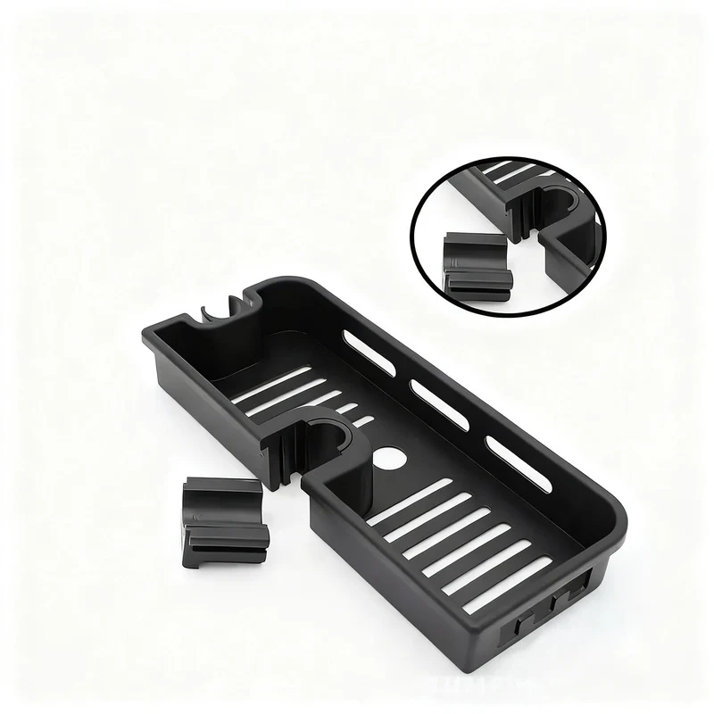 Duschablage aus ABS, abnehmbar, mit Haken