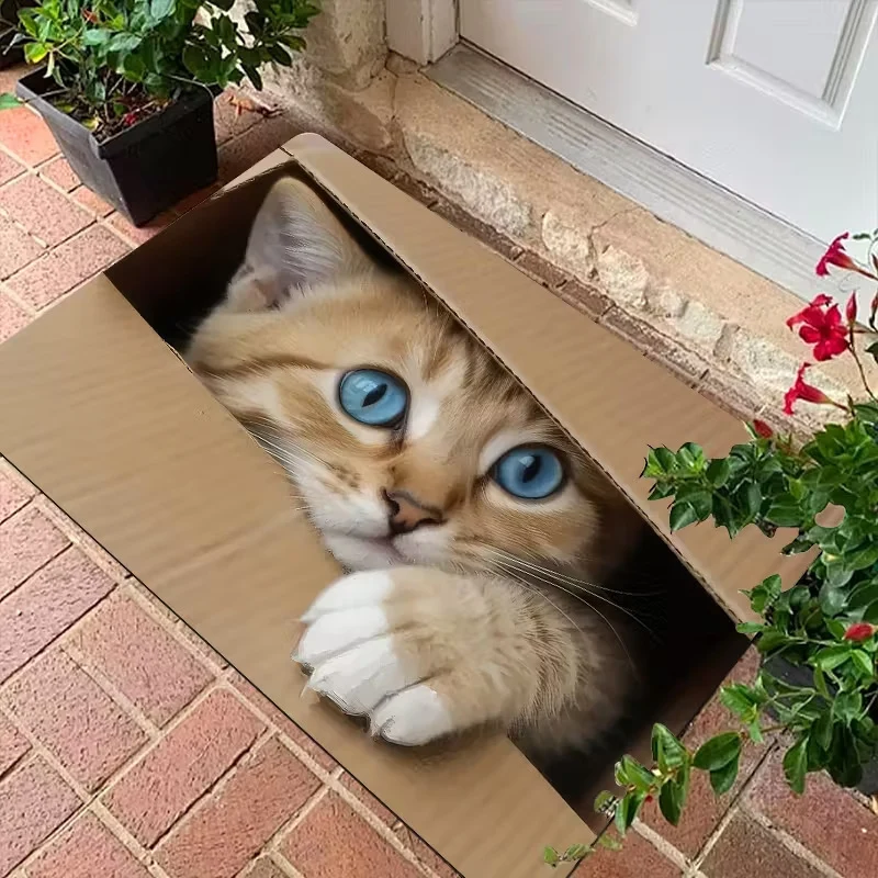 Künstlerische Katzendekorative Matten