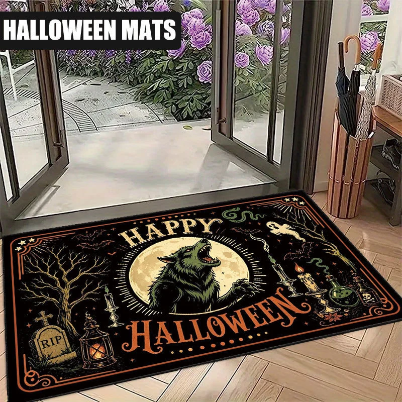 Dekorative Halloween-Themenmatte für Zuhause