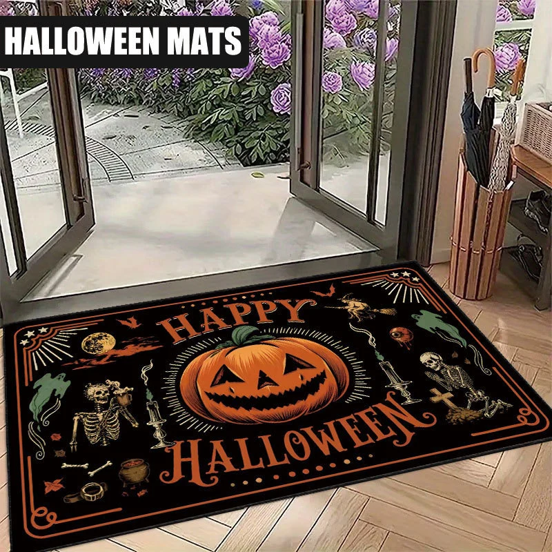 Dekorative Halloween-Themenmatte für Zuhause