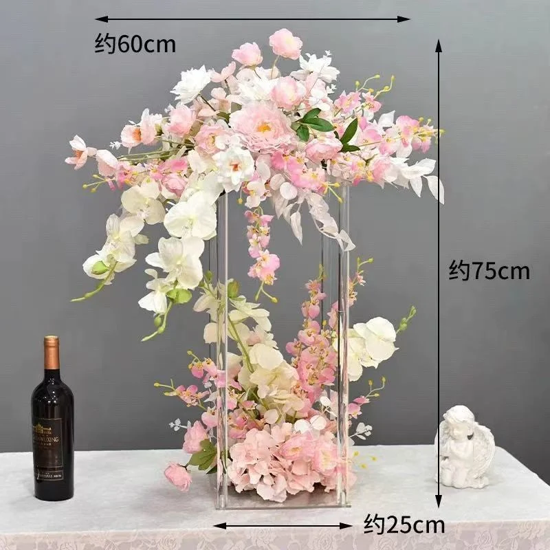 Elegante Blumenzentrale Vase