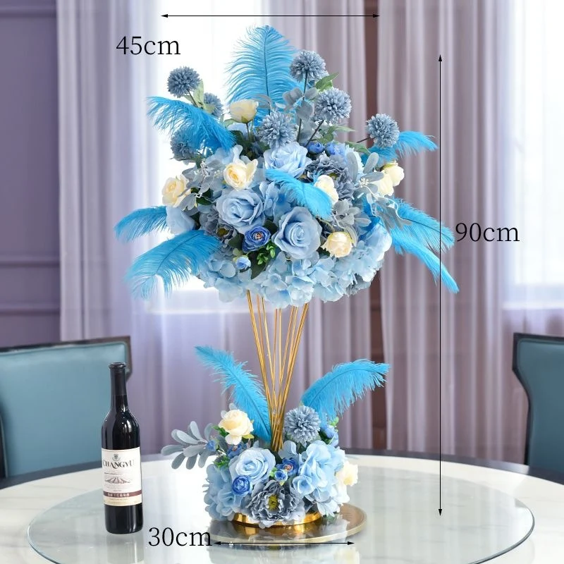 Elegante Floralzentrum Skulptur