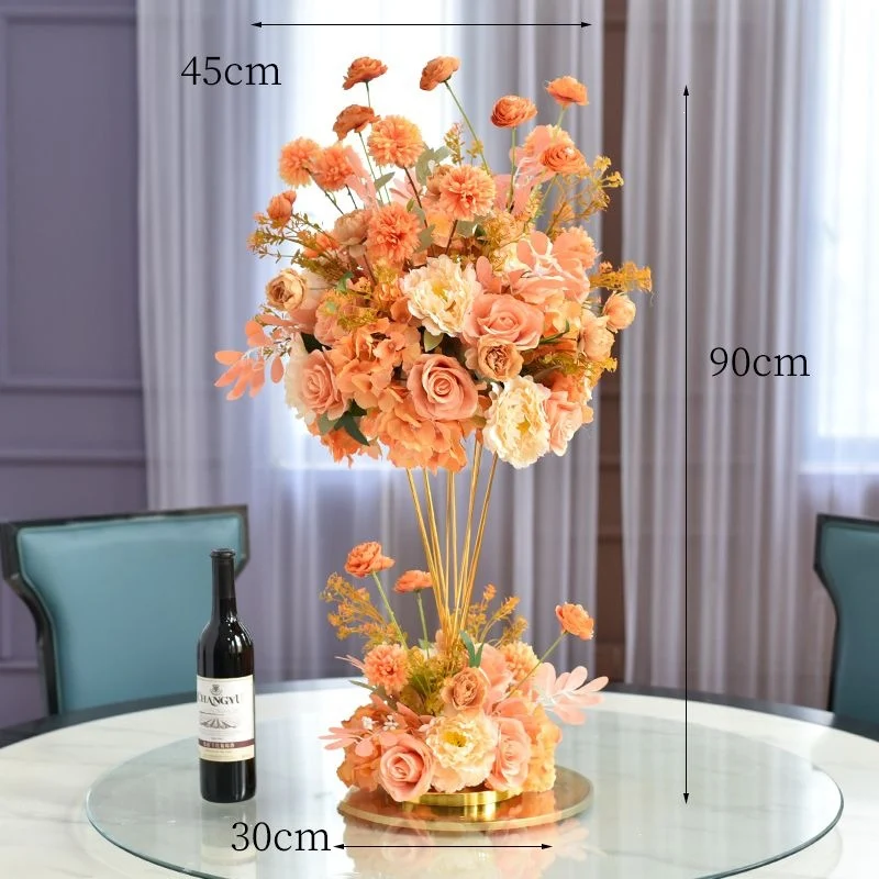 Elegante Floralzentrum Skulptur
