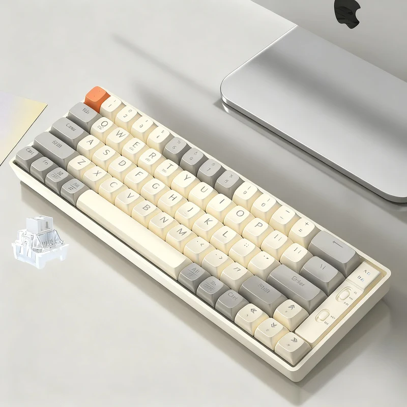 Kabelgebundene Gaming-Tastatur mit mechanischen Schaltern