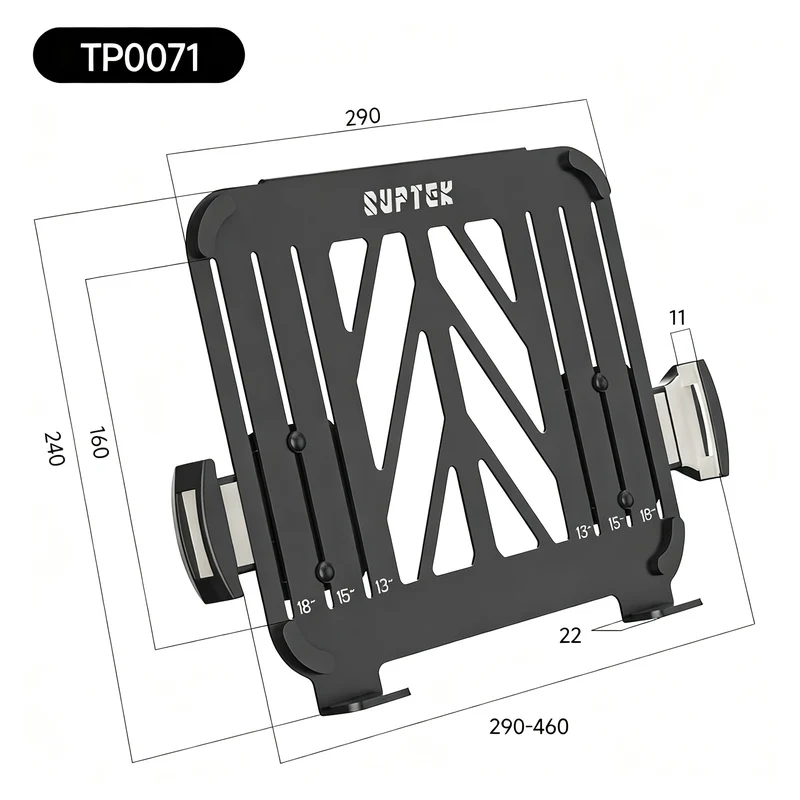 Laptopständer TP0071, 13–18 Zoll