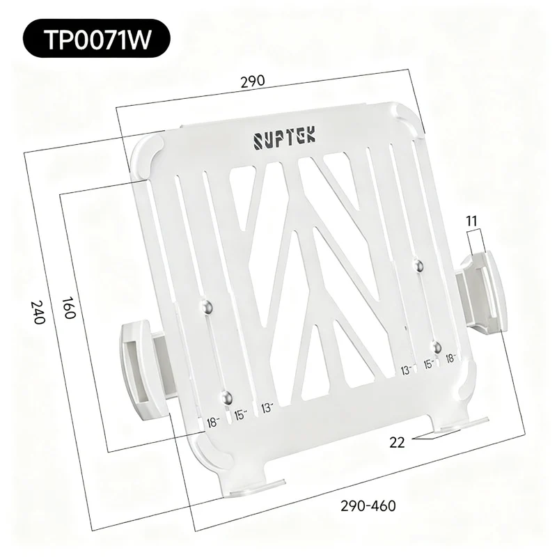 Laptopständer TP0071, 13–18 Zoll