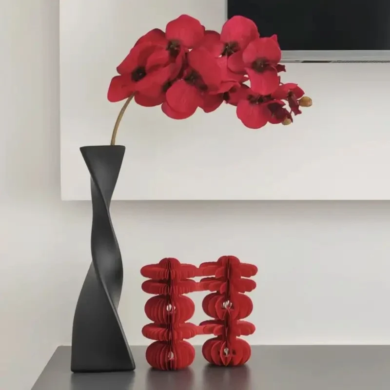 Elegante Kunstorkideen Blumenarrangement