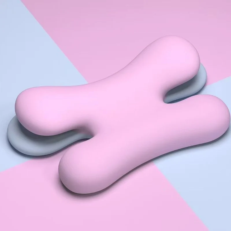 Seitenschläferkissen mit Memory-Foam, Knochenform