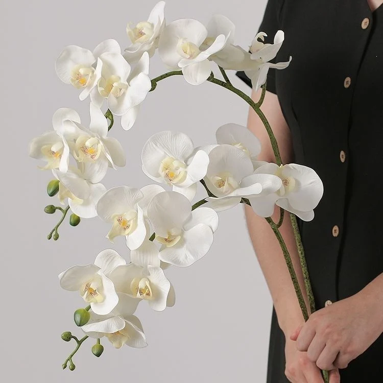 Elegante künstliche Orchideen-Blumenarrangement