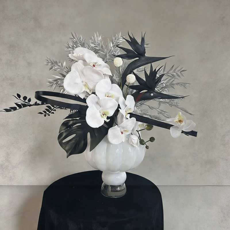 Künstlerische Blumenausstellung