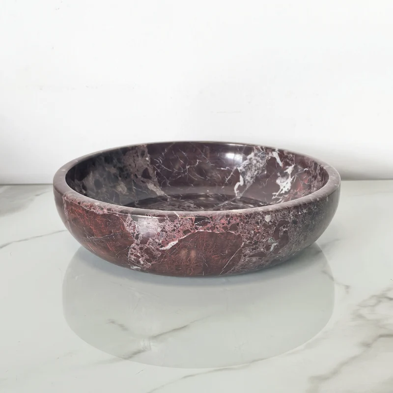 Marmor-Tablett, 20 x 5 cm, handgefertigt