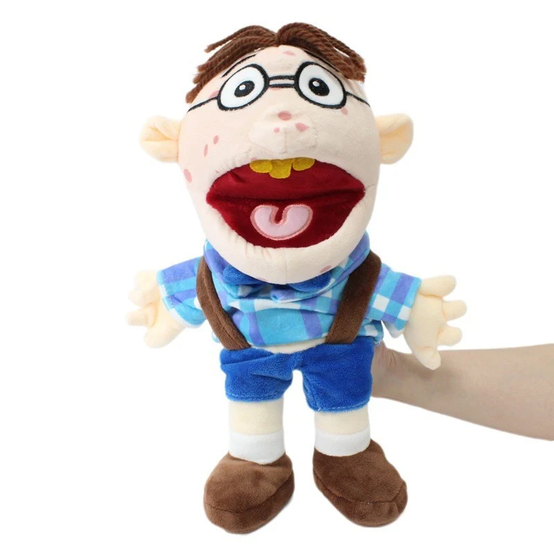 Handpuppe Hai mit beweglichen Armen